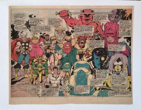 Married interior pages Thor Annual 14, 1989