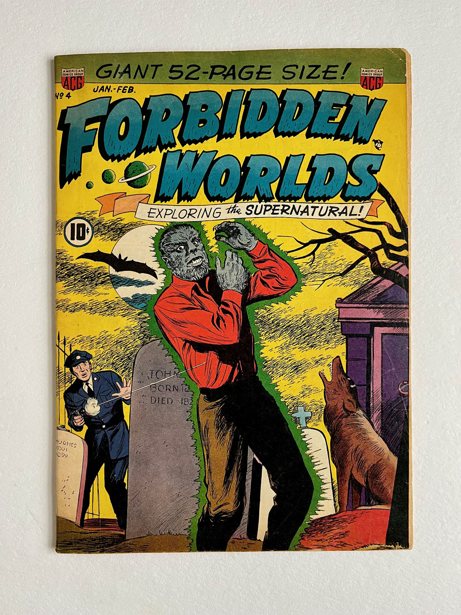 Forbidden Worlds #4, Front Cover (After)