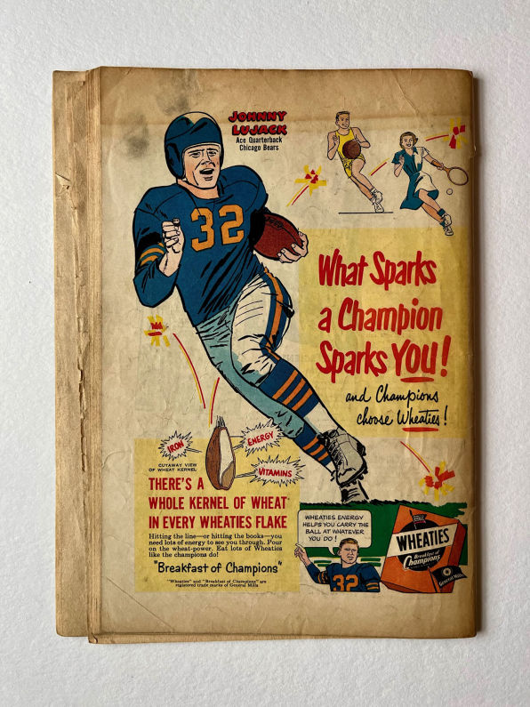 Forbidden Worlds #4, Back Cover (Before)