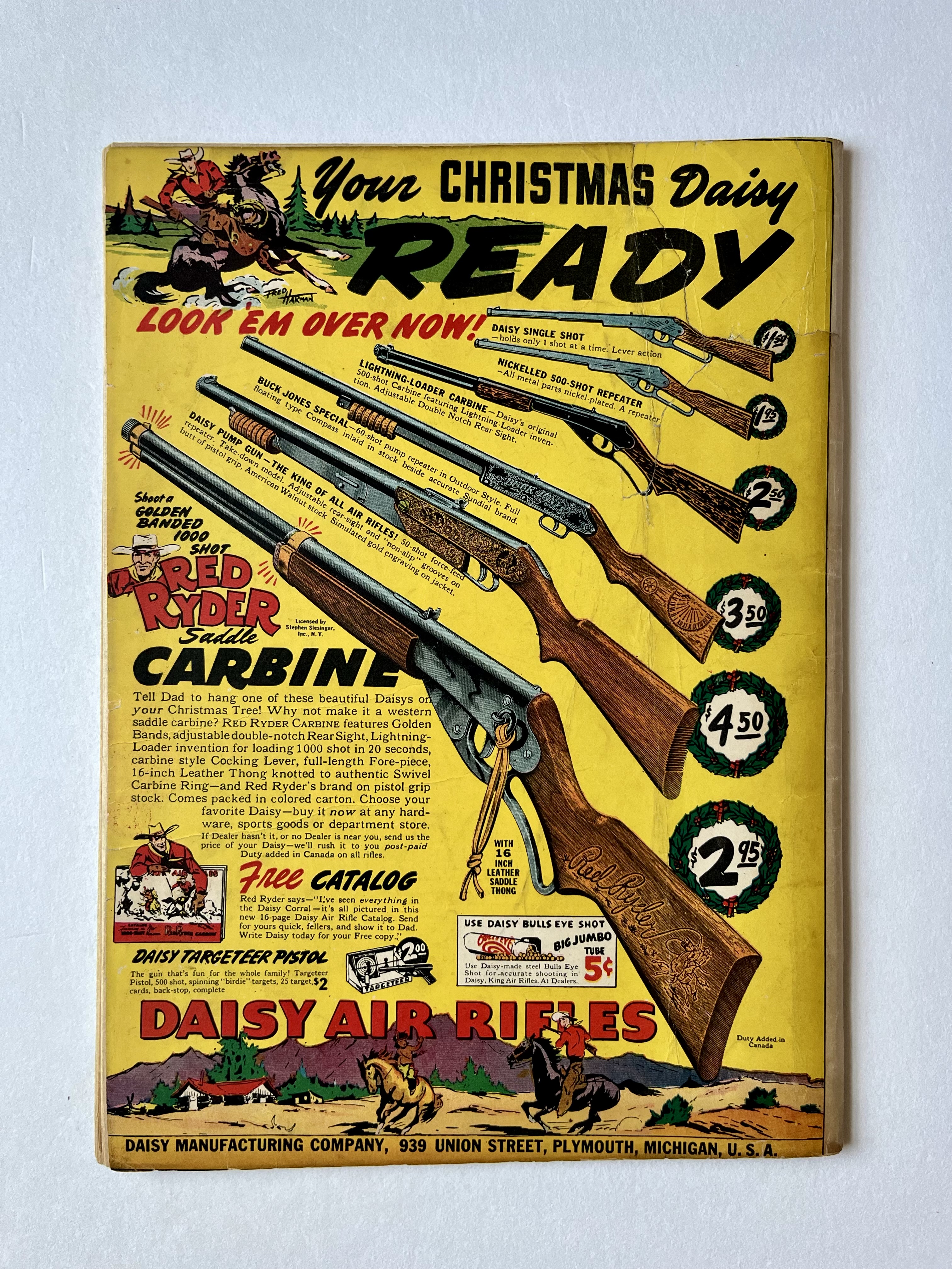 Batman #9, 1942, Back Cover - After