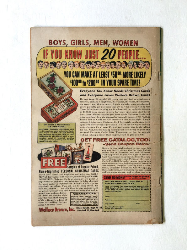 X-Men #1 Back Cover (After)