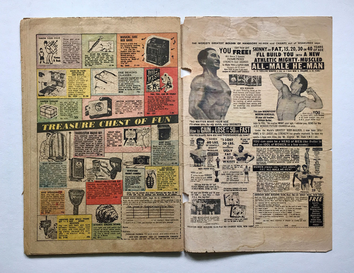 Amazing Fantasy #15 Int. Back Cover/Last Page (Before)