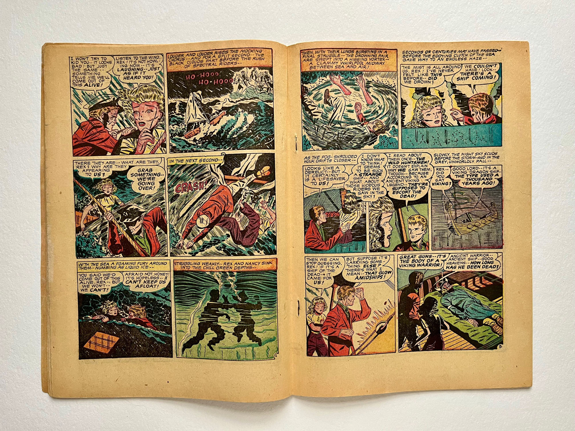 Forbidden Worlds #4, 1951, Attached Centerfold (After)