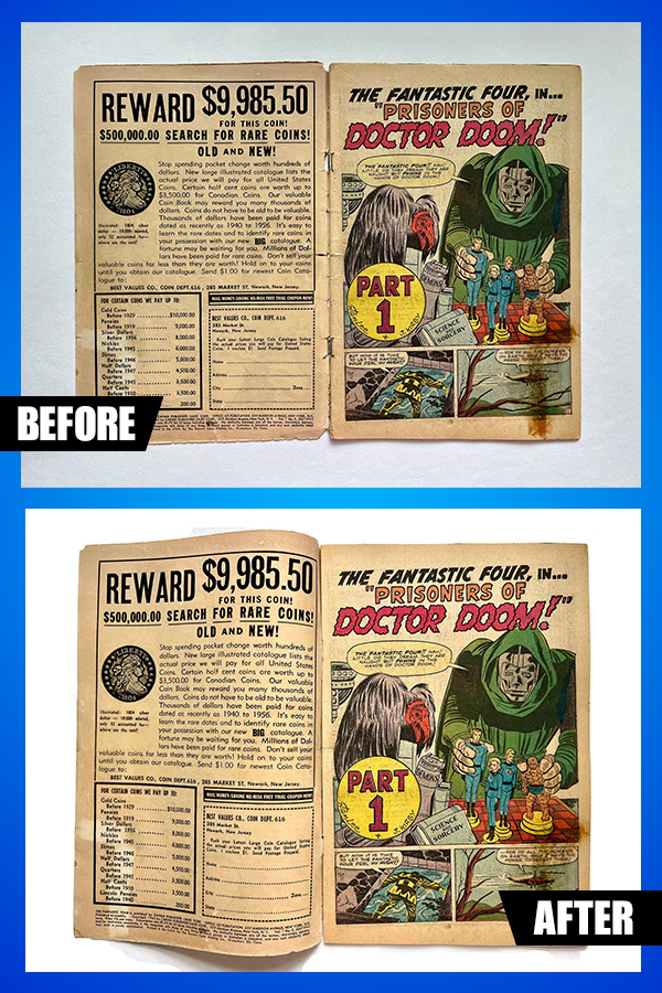 Comic Book Conservation