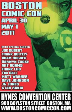 Appearing at:  Boston Comic Con, April 30th/May 1st 2011