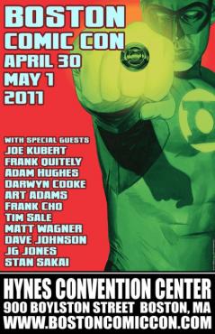 Appearing at: Boston Comic Con, April 30th/May 1st 2011
