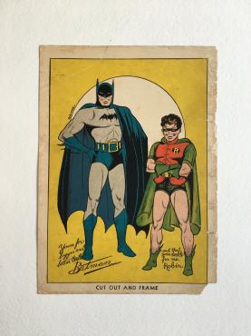 Batman 1 Back Cover